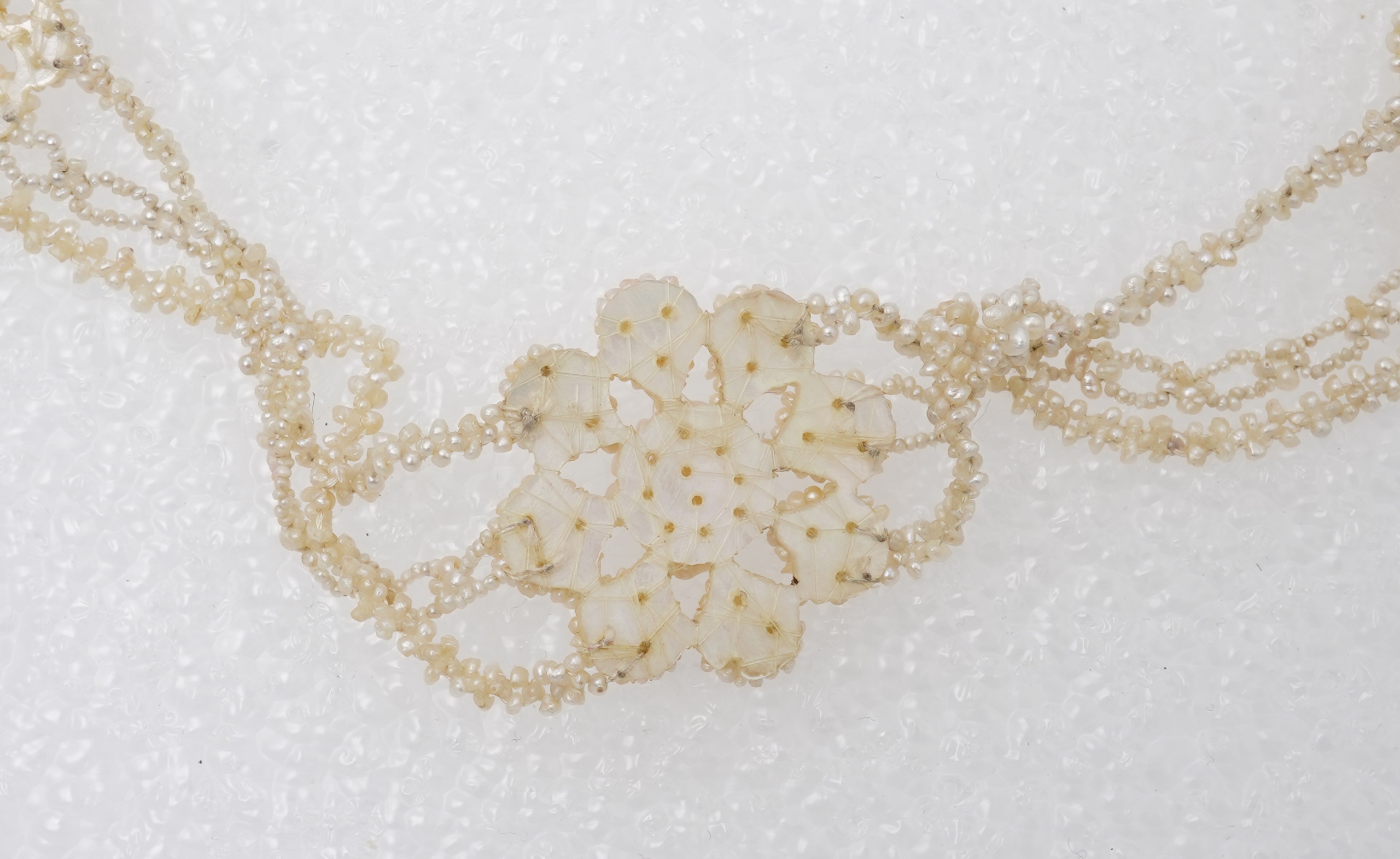 A Regency seed pearl parure, circa 1820